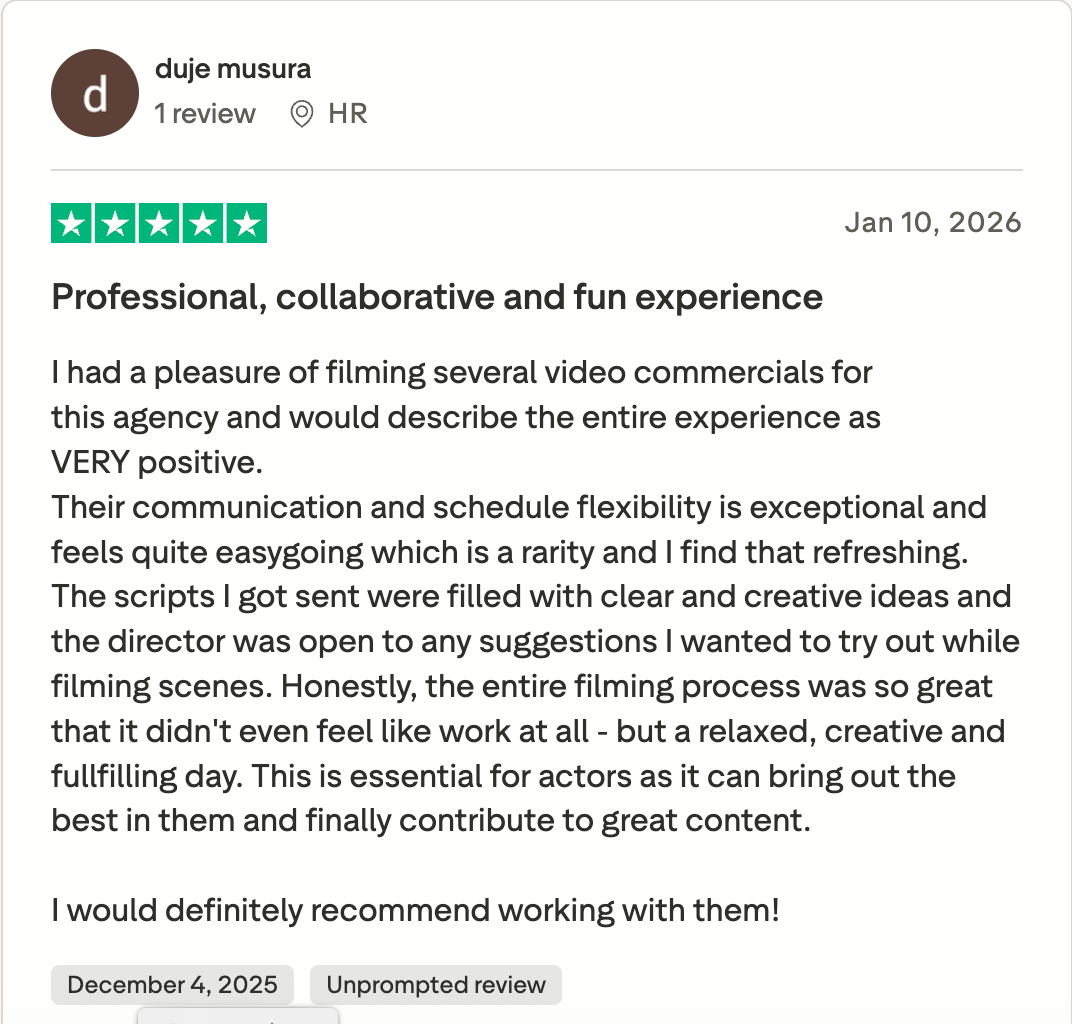 Recenzija Agencije za Videa Kratkog Sadržaja Leptir