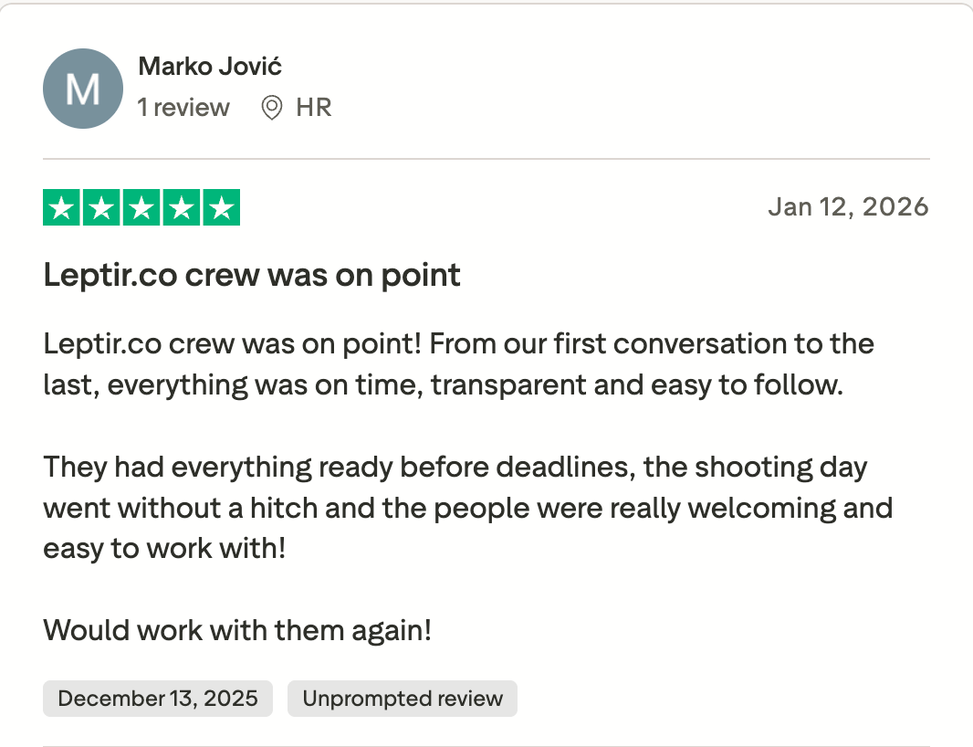 Recenzija TikTok Marketinske Agencije Leptir